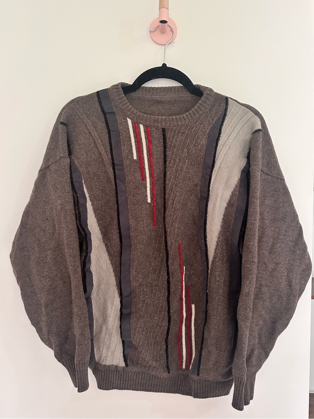 Vintage Wool Coogi Style Grandpa Sweater Cosby